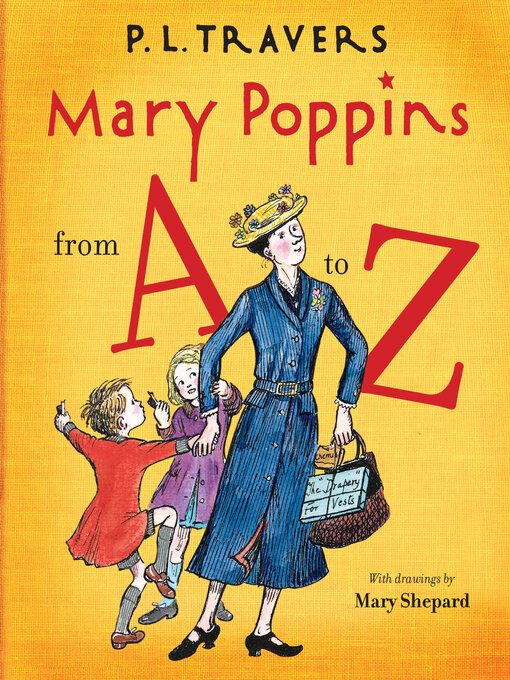 Cover image for Mary Poppins from a to Z